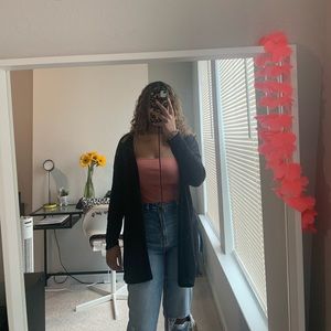 Black H&M Lightweight Cardigan